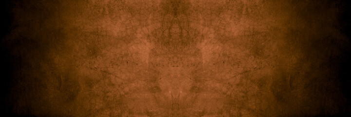 Old wall texture cement dark black brown  background abstract grey color design are light with white gradient background.