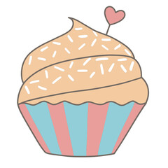 Valentine Love Cupcake