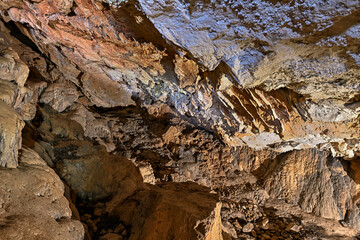 Water Cave of the Sierra de Baza - Granada. - obrazy, fototapety, plakaty