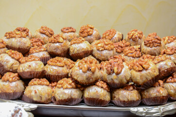 Traditional Moroccan festive homemade cookies