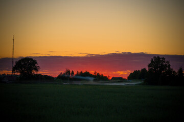 Луга. Межозерный