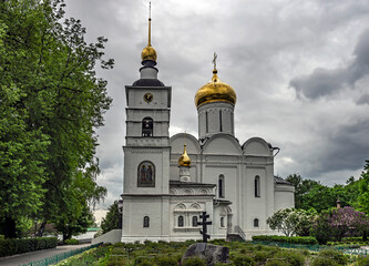 Boris and Gleb cathedral, middle XVI century. Boris and Gleb monastery, city of Dmitrov, Russia