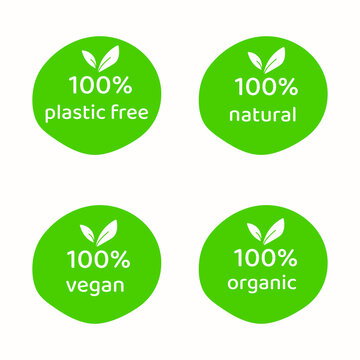 Best vector set bio, vegan, eco, organic logos and badges, labels, tags. Vector illustration design.