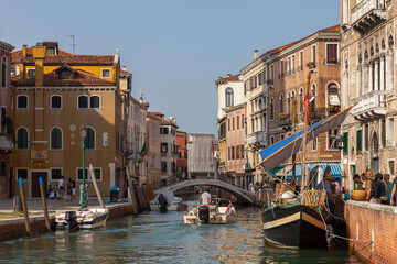 Fototapeta na wymiar Sestiere Dorsoduro, Venedig