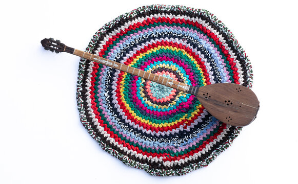 recommend clip art: kazakh stringed musical instrument dombra
