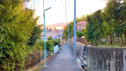 Fototapeta premium Back street in Japan