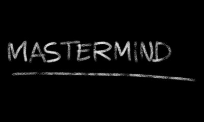 motivational words written by hand with basic colors black and white