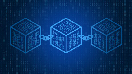 Digital code number abstract background and programming languages