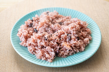 赤飯炒め