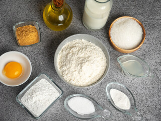 baking ingredients for baking