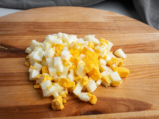 pasta on wooden table