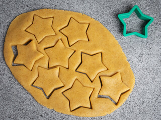 gingerbread cookie dough