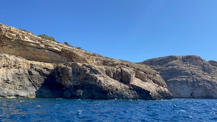 Fototapeta na wymiar Malta Island Mediterranean Sea