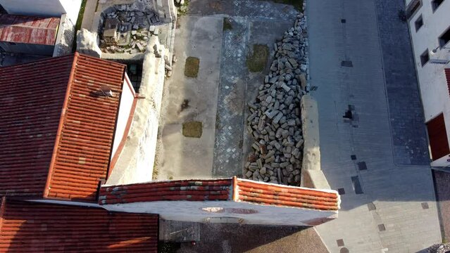 Ancient fortified village of Venzone. Rebuilt after the 1976 earthquake