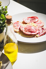 beet ravioli