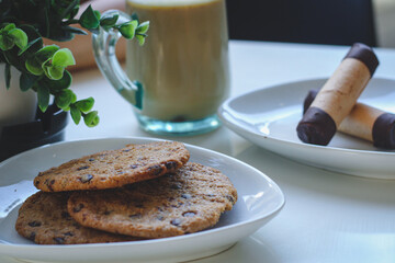 coffee and cookies