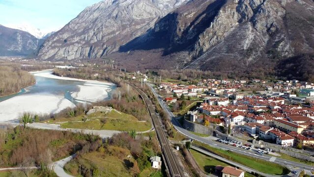 Ancient fortified village of Venzone. Rebuilt after the 1976 earthquake