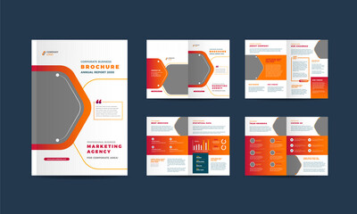 Brochure Design or Annual Report and Company Profile Design