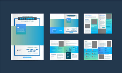 Brochure Design or Annual Report and Company Profile Design