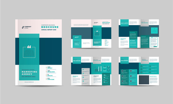 Brochure Design or Annual Report and Company Profile Design