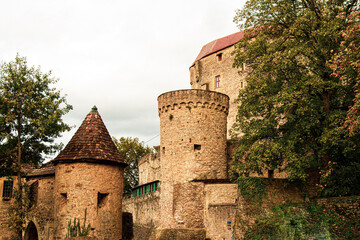 Fototapeta na wymiar Spätmittelalterliche Burg Guttenberg