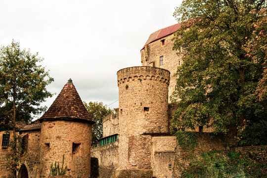 Spätmittelalterliche  Burg Guttenberg