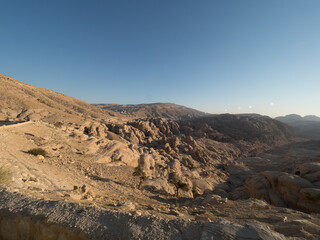 Fototapeta na wymiar Little Petra, en Wadi Musa, Jordania, Oriente Medio, Asia