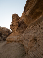 Little Petra, en Wadi Musa, Jordania, Oriente Medio, Asia