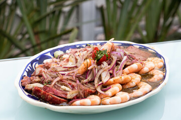 Aguachile de mariscos