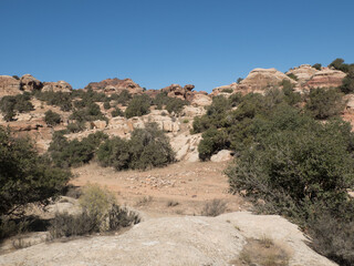 Reserva natural de Dana, en Jordania, Oriente Medio, Asia