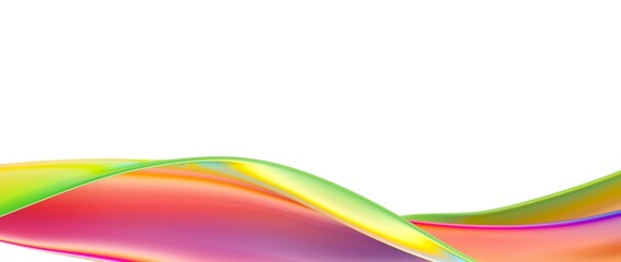 colorful flow poster. Wave Liquid shape