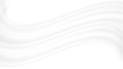 Abstract white gray  background White silk satin background Wave  smooth texture background