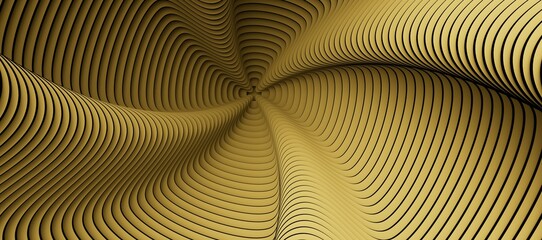 gold swirl 3d backround modern