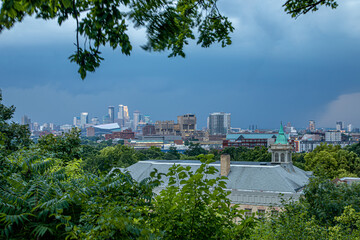Minneapolis storm approaching
