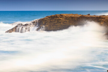Chocolater Salinas Ecuador Pacific Ocean Cliff wave