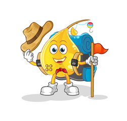 oil scout vector. cartoon character