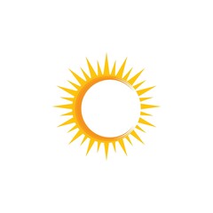sun illustration logo