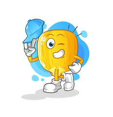 corn kernel young boy character cartoon