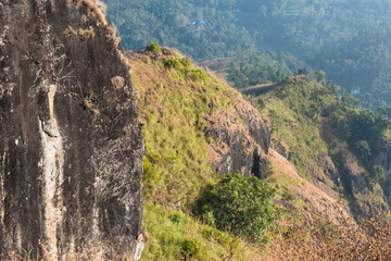 rock in the mountains