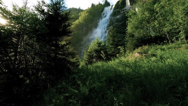 Summer Landscape on Nardis Falls