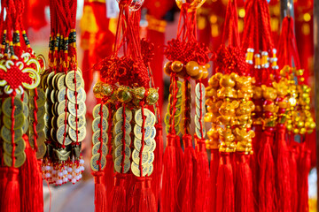 Various shapes, Chinese New Year, traditional ornaments