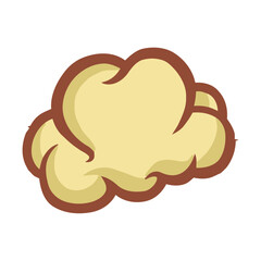 Popcorn  Movie Theater Vector Illustration Logo