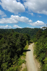 A view of Wildlife Refuge of Golfito in Puntarenas, Costa Rica