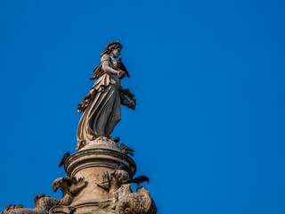 Flora Fountain, at the Hutatma Chowk (Martyr's Square), is an ornamentally and exquisitely sculpted...