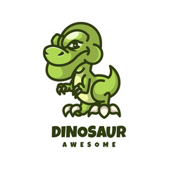 Illustration vector graphic of Dinosaur, good for logo design