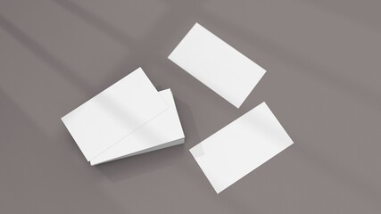 Background for business card mock-up. Business card design background.