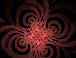 Imaginatory fractal abstract background Image