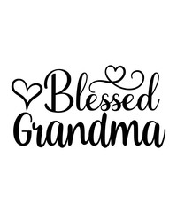 Grandma Svg Bundle, Granny Svg, Grandkids Svg, Grandmother Svg, Blessed Grandma Svg, Gigi Svg, Png, Svg Files for Cricut, Silhouette