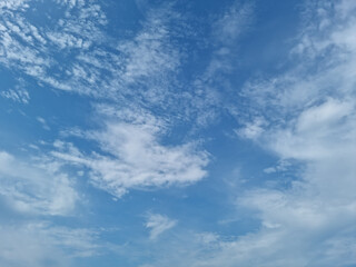 Fototapeta premium bright cumulus cloud and blue sky
