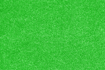 Green artificial grass texture background